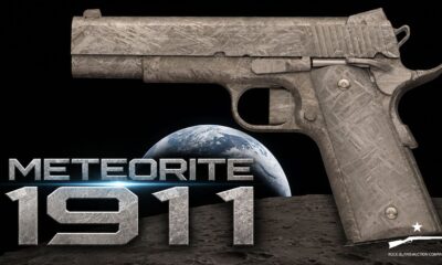 Pistolet 1911 « The Meteorite » de Bligh Guns, forgé dans la météorite Muonionalusta