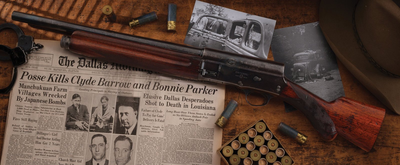 Browning Auto-5 Whippet de Clyde Barrow