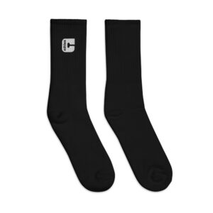 Chaussettes brodées Cibles