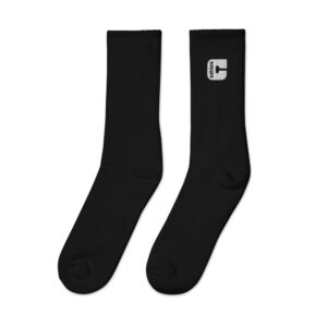 Chaussettes brodées Cibles