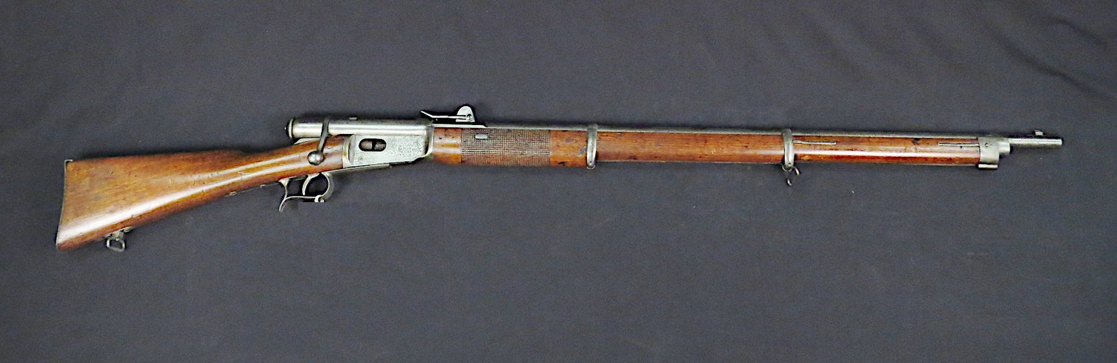 Fusil à répétition suisse Vetterli modèle 1869, vue de profil