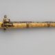 Pistolet turc à platine miquelet orné d'or, du Metropolitan Museum of Art