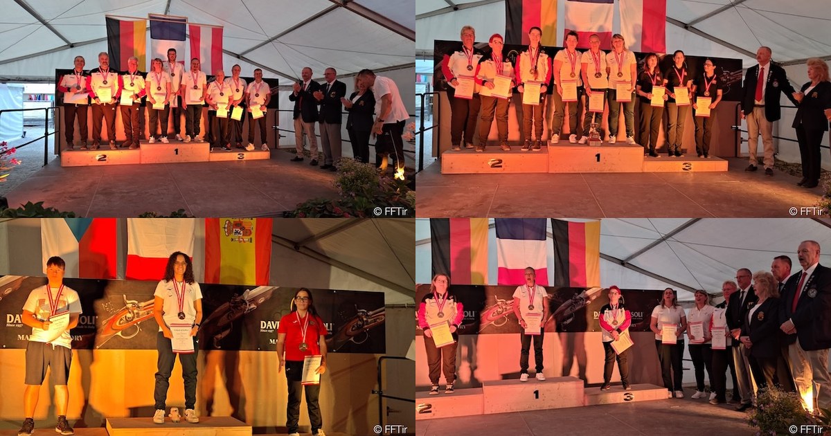 Quatre podiums français au championnat du monde des armes anciennes d'Eisenstadt 2026