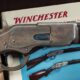 Winchester Model 1873 One of One Thousand a carcasse jaspee