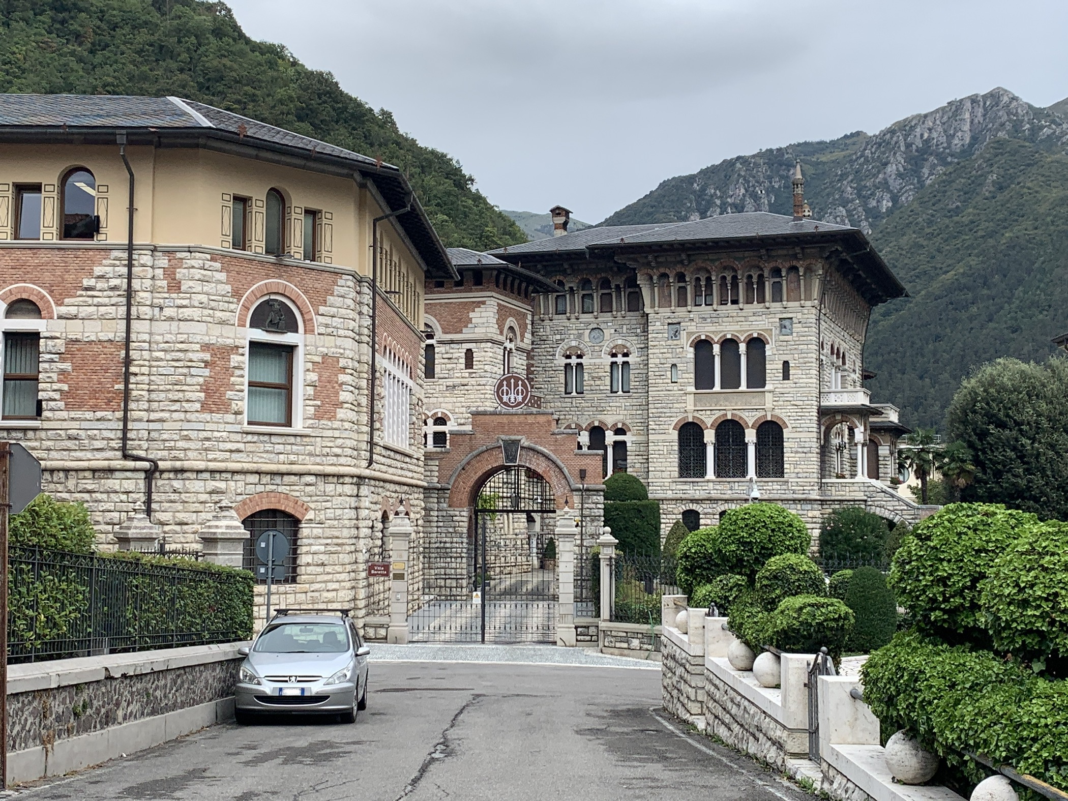 Villa Beretta à Gardone Val Trompia, berceau de la fabrique d'armes