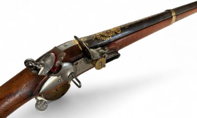 Fusil à silex des Gardes du Corps du Roi modèle 1814, lot 133 de la vente de Nîmes