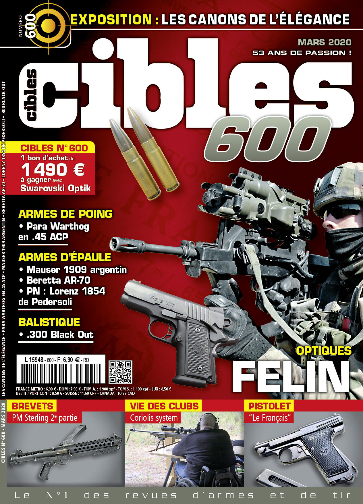 Cibles n°600