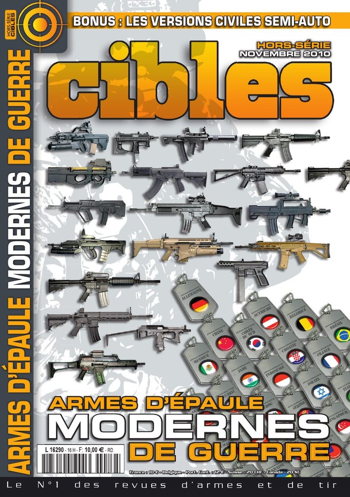 Cibles Hors-série n°16 — Sécurité tir, armes réglementaires 2