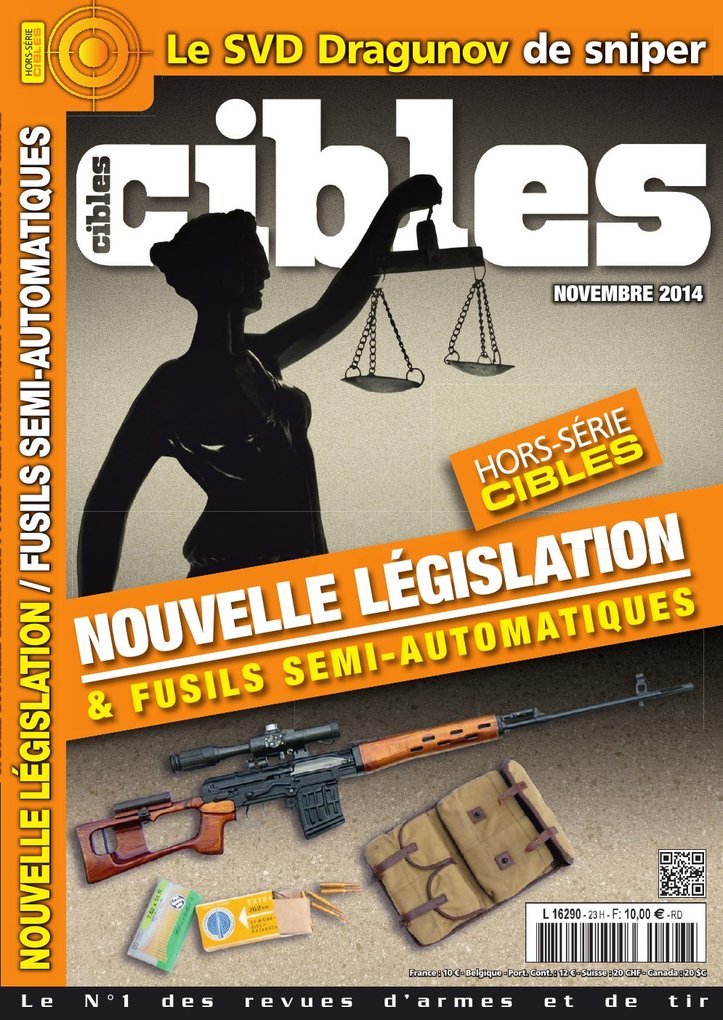 Cibles Hors-série n°23 — Réglementation fusils semi-auto 3