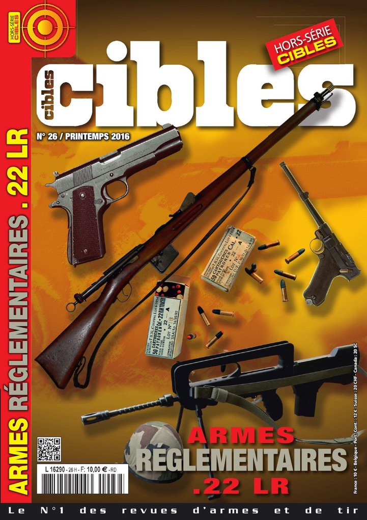 Cibles Hors-série n°26 — Armes réglementaires .22 LR